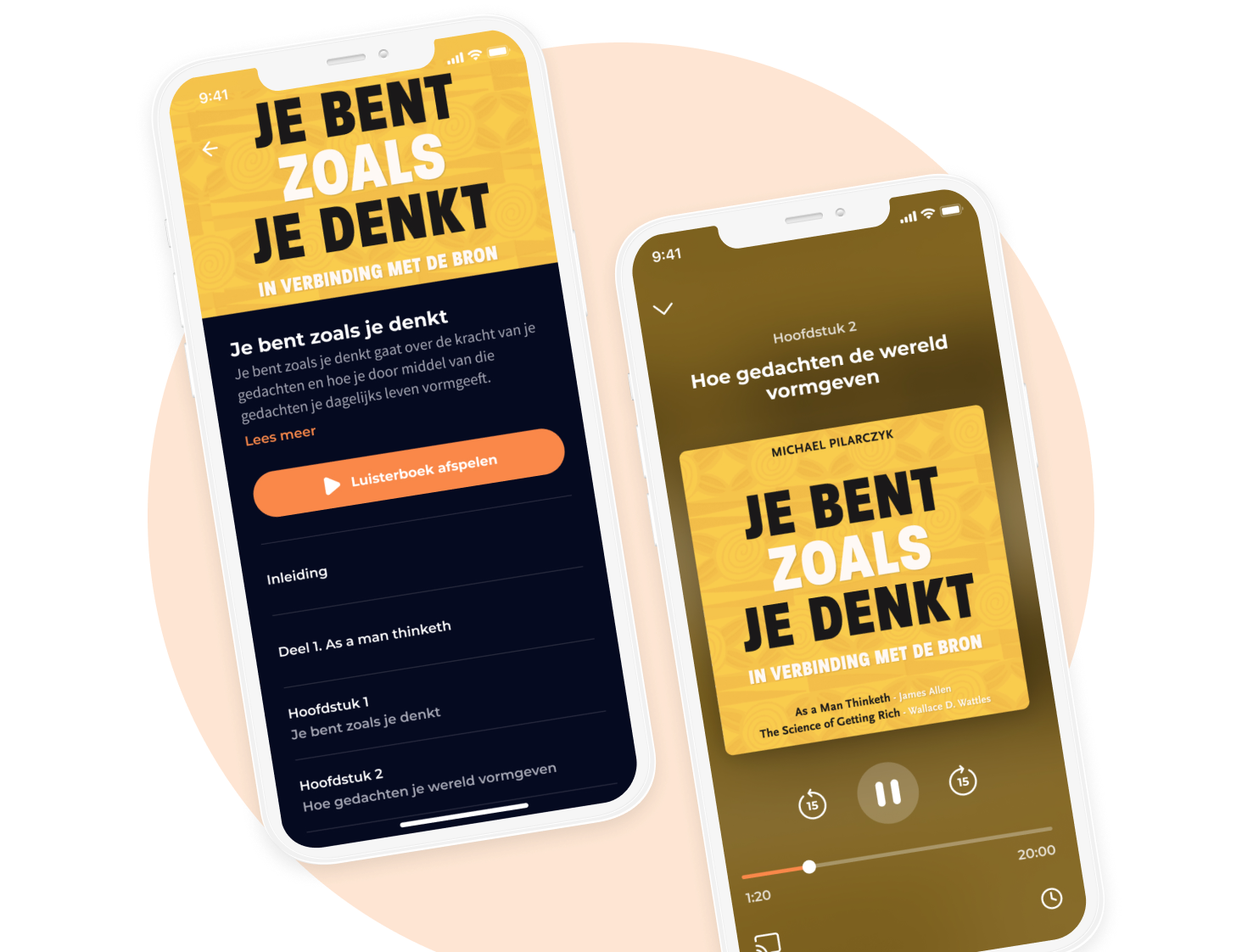 Je Bent Zoals Je Denkt mock up