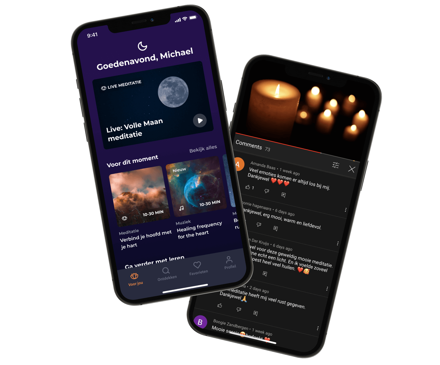 volle maan meditatie mock up